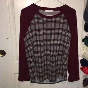 A light weight long sleeve sweater